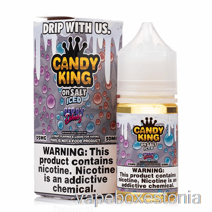 Vape Box Estonia Jäämarja Dweebz - Kommikuningas Soolal - 30ml 35mg